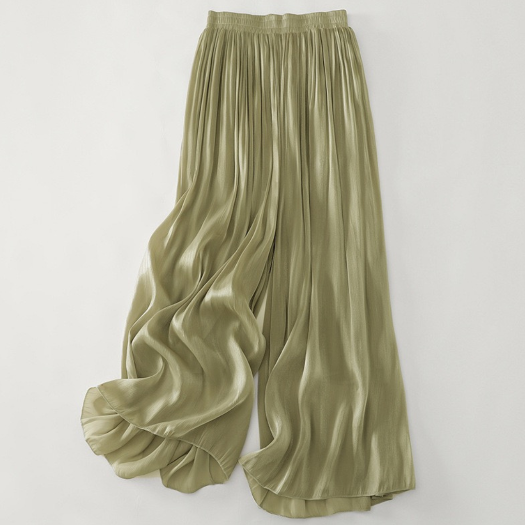 Pantalon large et fluide