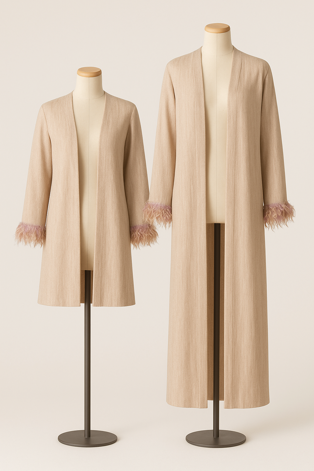 Twins Kimono mi-long - Pièce unique