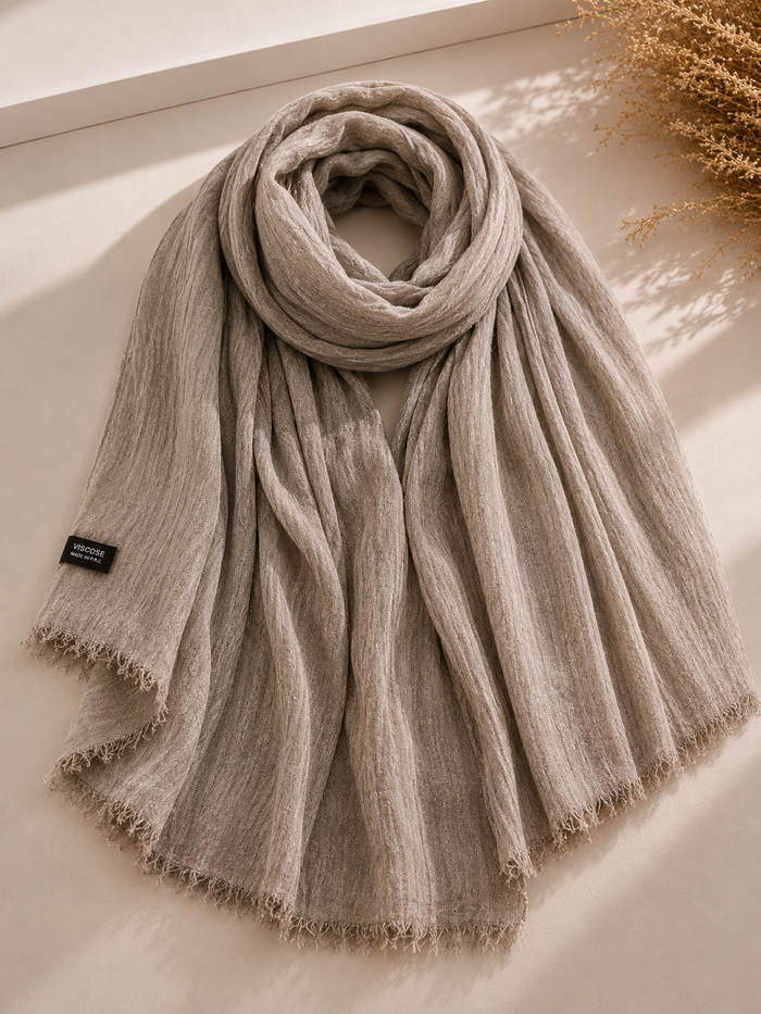 Premium Rayon scarf - Oatmeal