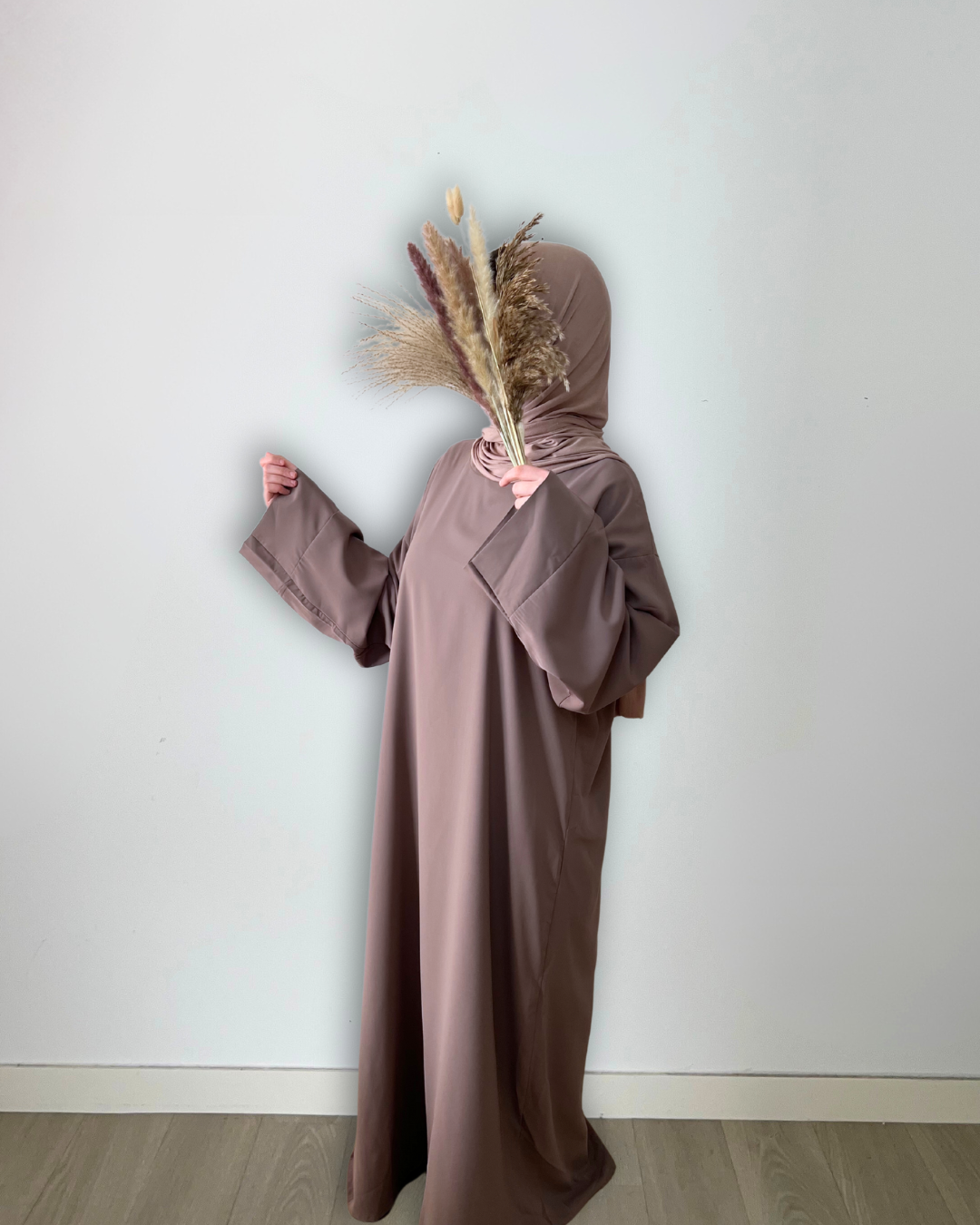 Abaya fluide - Lilas