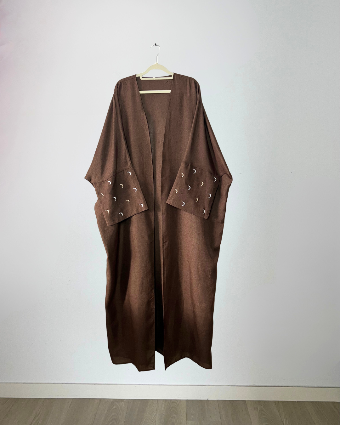 Abaya kimono Qamar - marron