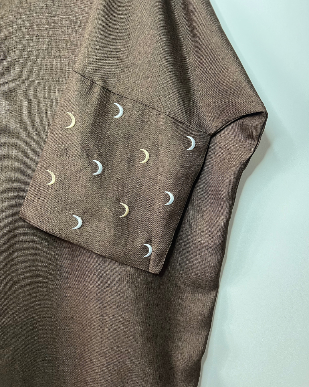 Abaya kimono Qamar - marron