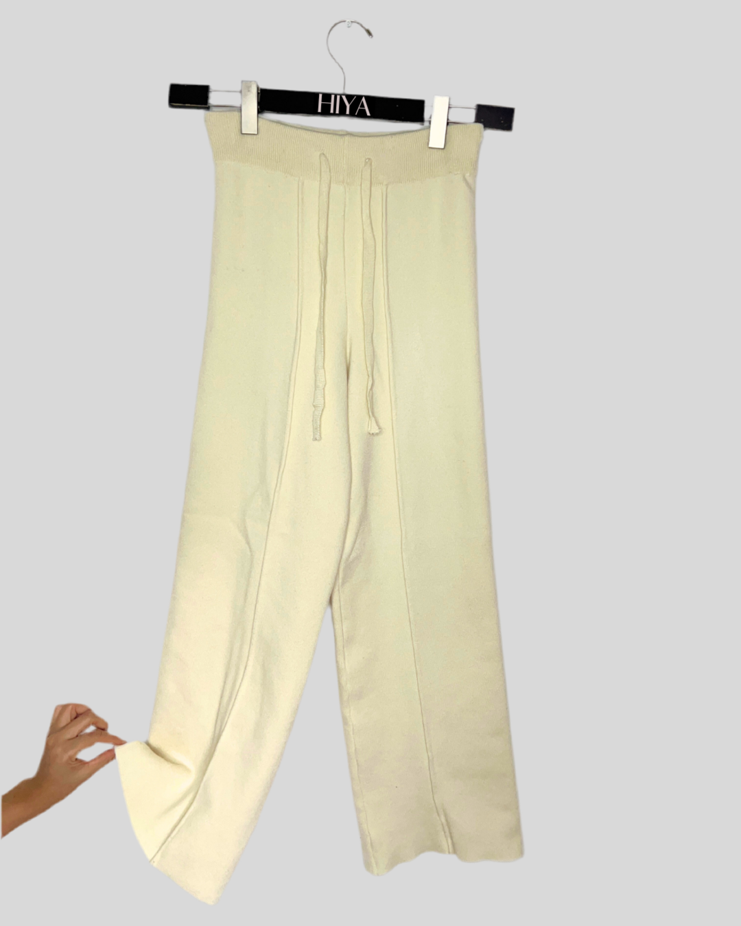 Pantalon effet cachemire - Beige